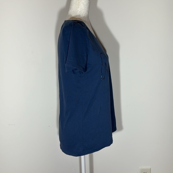 Nike Dri-Fit Blue TShirt size Medium - Picture 5 of 6